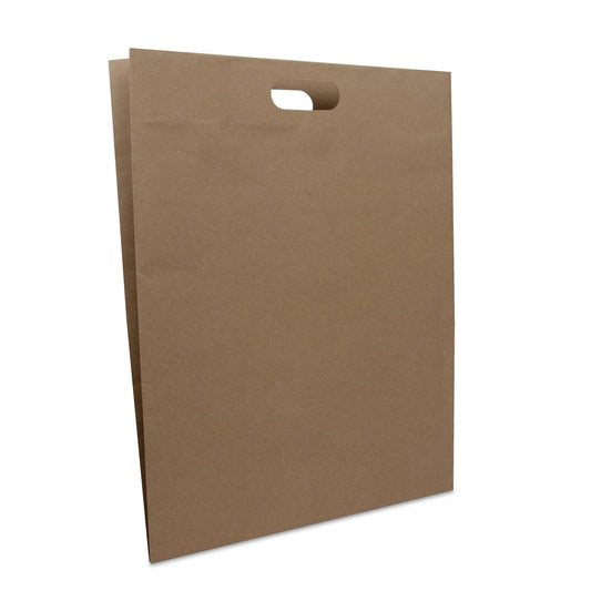 Budget Papiertaschen mit ausgestanztem Griff