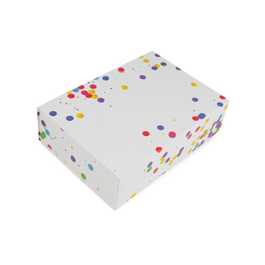 Deluxe Magnetfaltschachtel mit confetti dessin